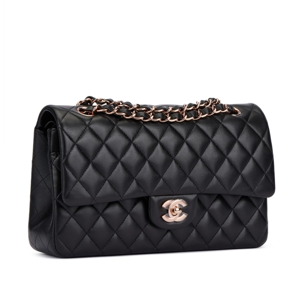 ❌️SOLD❌️ Brand New Authentic Chanel Medium Classic Flap Bag Rose Gold Hardware - Picture 7 of 12